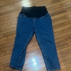 Target Isabella Brand Maternity Women's Blue Ankle & Cropped Jeans